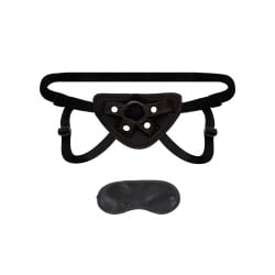 Lux Fetish Strap On Harness - Black