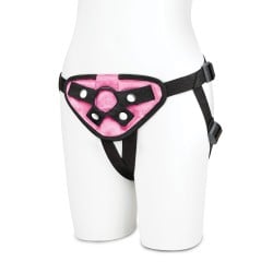 Lux Fetish Strap On Harness - Pink
