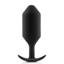 b-Vibe Weighted Snug Plug 7 - 600 g Black