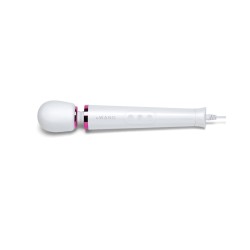 Le Wand Powerful Petite Plug-In Vibrating Massager - White