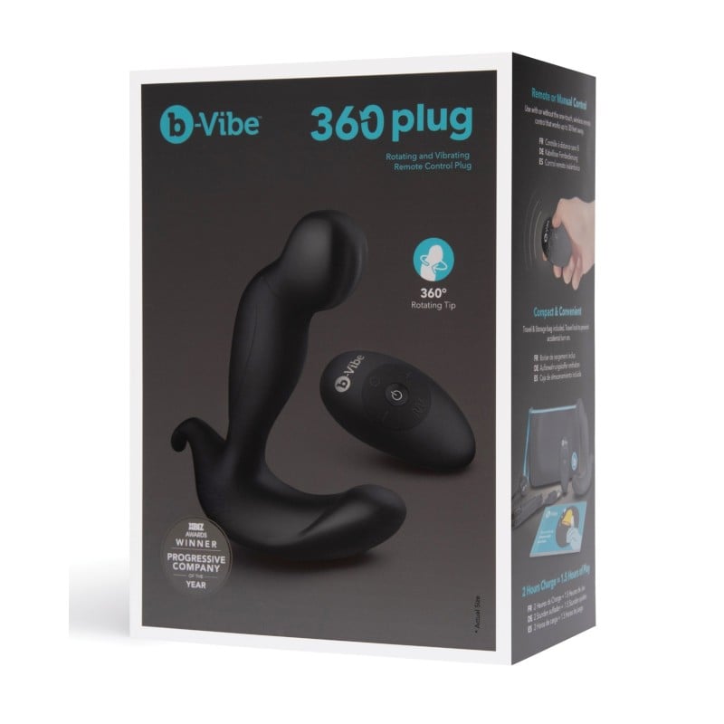 b-Vibe 360 Plug - Black b-Vibe 360 Plug - Black