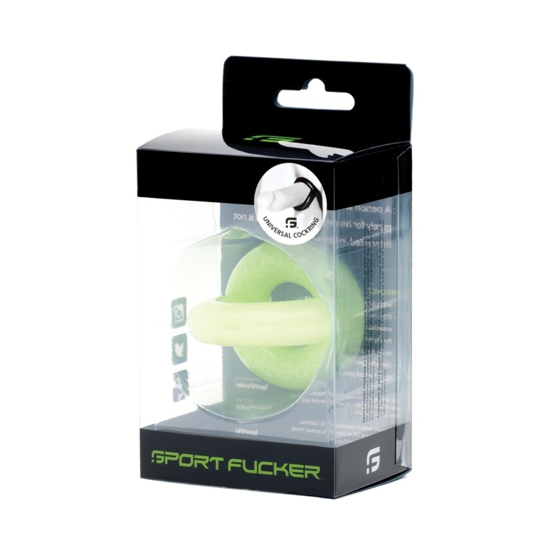 Sport Fucker Universal Cockring - Glow Sport Fucker Universal Cockring - Glow