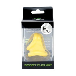 Sport Fucker Cock Harness - Yellow