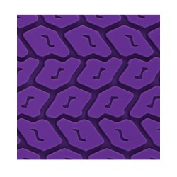 Sei Mio Tyre Paddle Large - Purple