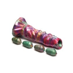 Creature Cocks Larva Ovipositor Silicone Dildo w/Eggs