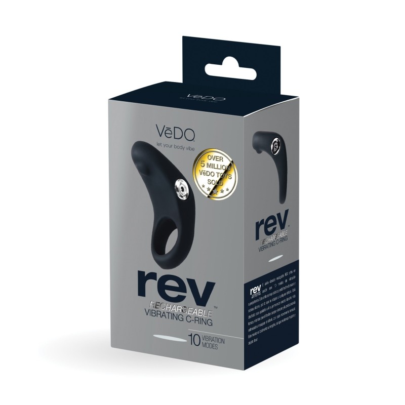 VeDO Rev Rechargeable C Ring - Black VeDO Rev Rechargeable C Ring - Black