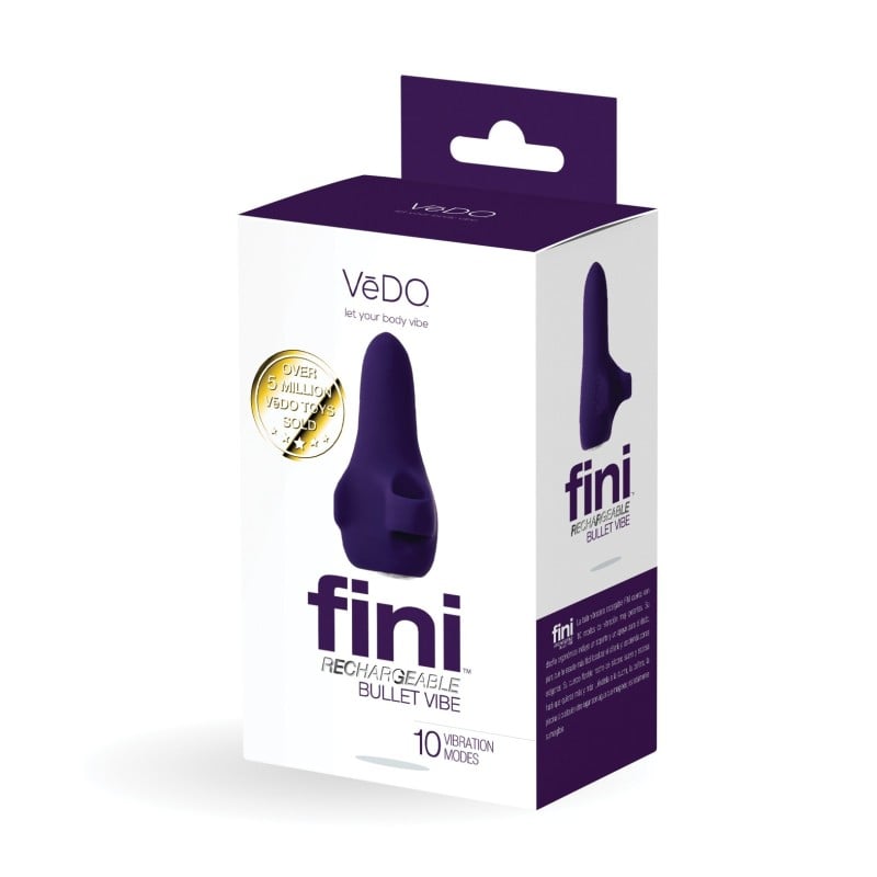 VeDO Fini Rechargeable Bullet Vibe - Purple VeDO Fini Rechargeable Bullet Vibe - Purple