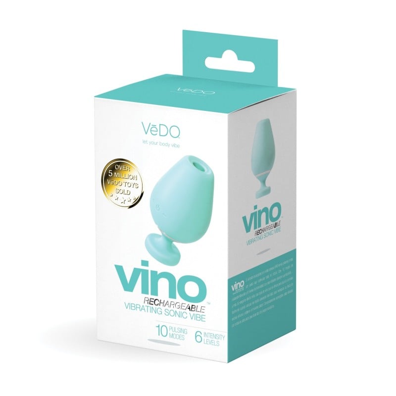 VeDO Vino Rechargeable Sonic Vibe - Turquoise VeDO Vino Rechargeable Sonic Vibe - Turquoise