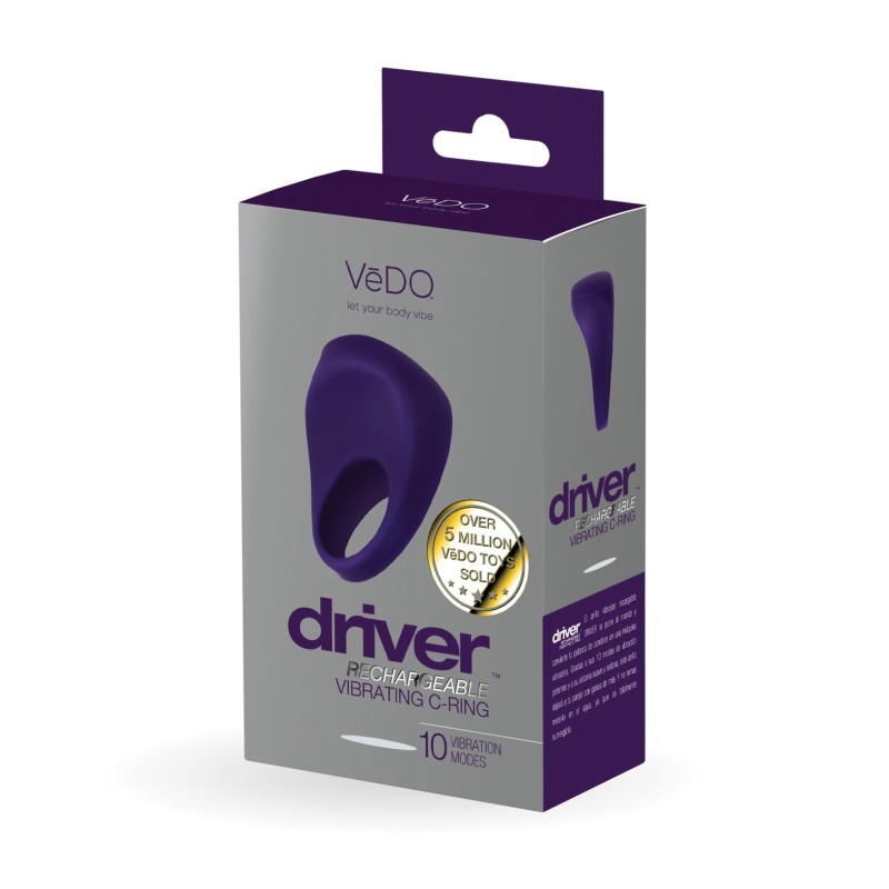 VeDO Driver Rechargeable C Ring - Purple VeDO Driver Rechargeable C Ring - Purple