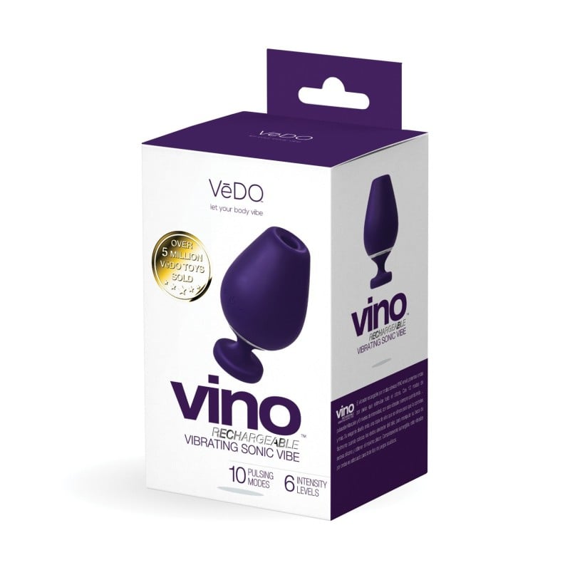 VeDO Vino Rechargeable Sonic Vibe - Purple VeDO Vino Rechargeable Sonic Vibe - Purple