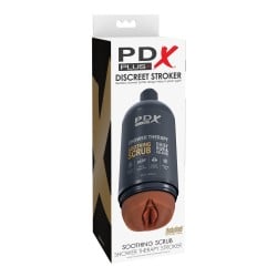 PDX Plus Shower Therapy Soothing Scrub - Brown