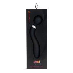 Nu Sensuelle Lolly Double-Ended Flexible Nubii Wand - Black