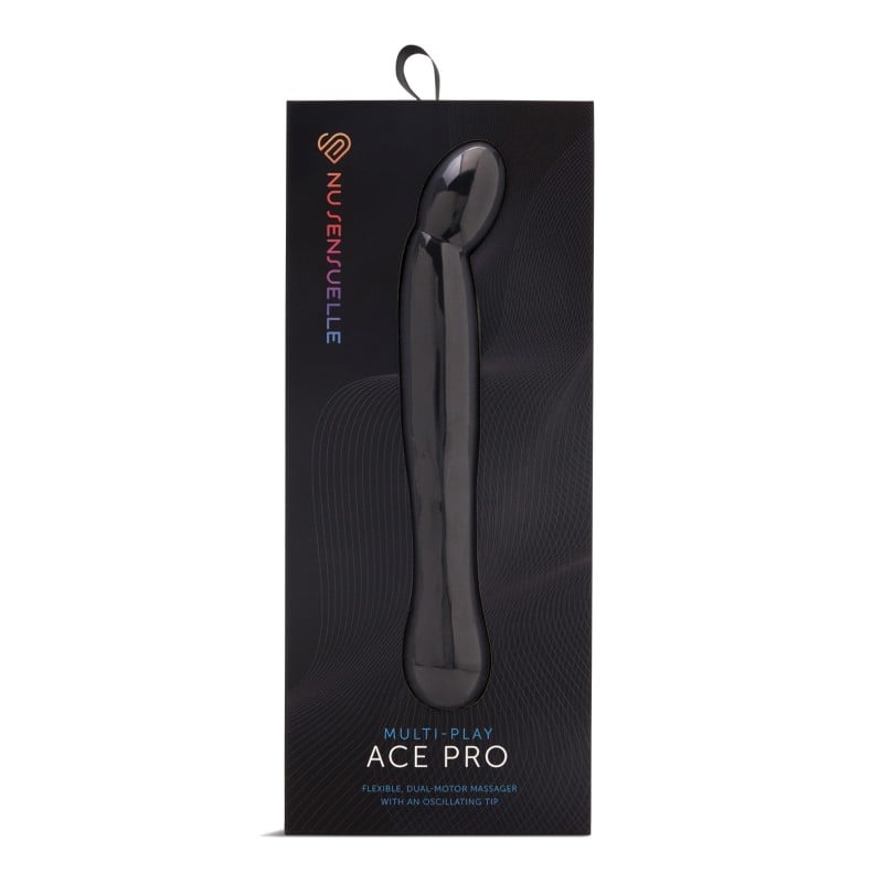 Nu Sensuelle Ace Pro Prostate & G Spot Vibe - Black Nu Sensuelle Ace Pro Prostate & G Spot Vibe - Black