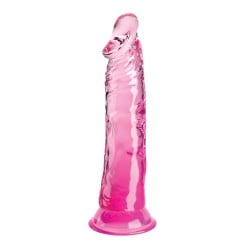 King Cock Clear 8" Cock - Pink