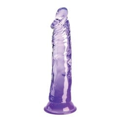King Cock Clear 8" Cock - Purple