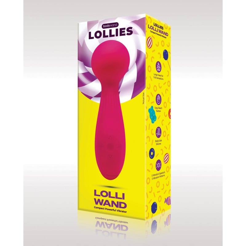 Bodywand Lolli Wand Vibrator - Pink Bodywand Lolli Wand Vibrator - Pink
