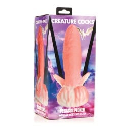 Creature Cocks Pegasus Pecker Winged Silicone Dildo