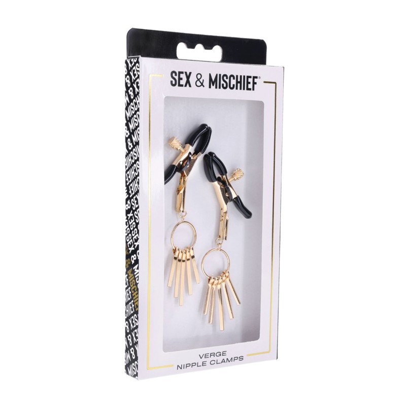 Sex & Mischief Verge Nipple Clamps Sex & Mischief Verge Nipple Clamps
