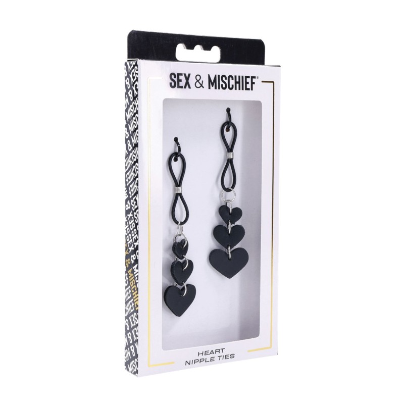 Sex & Mischief Heart Nipple Ties Sex & Mischief Heart Nipple Ties