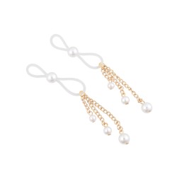 Sex & Mischief Pearl Nipple Ties