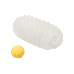 Boundless Reversible Squishy Ball Stroker - Yellow