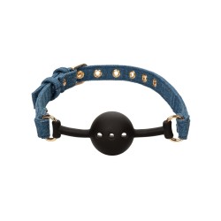 Ride 'Em Premium Denim Collection Ball Gag
