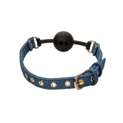 Ride 'Em Premium Denim Collection Ball Gag