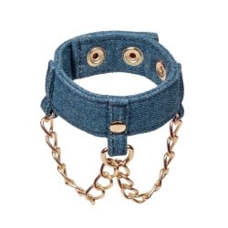 Ride 'Em Premium Denim Collection Wrist Cuffs