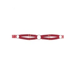 Adore Come With Me Leg Garters Red O/S