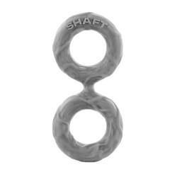Shaft Double C-Ring - Large Gray