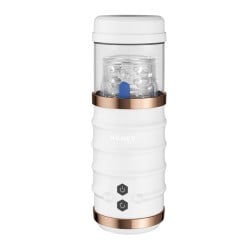 Warrior Auto Thrusting Male Masturbator - White
