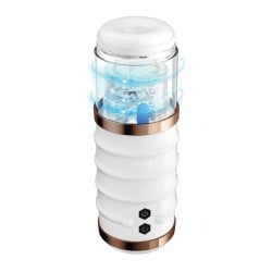 Warrior Auto Thrusting Male Masturbator - White