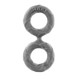 Shaft Double C-Ring - Medium Gray