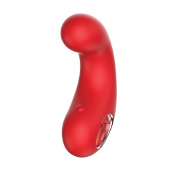 Luv Inc. Curved Vibrator - Red