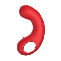 Luv Inc. Curved Vibrator - Red