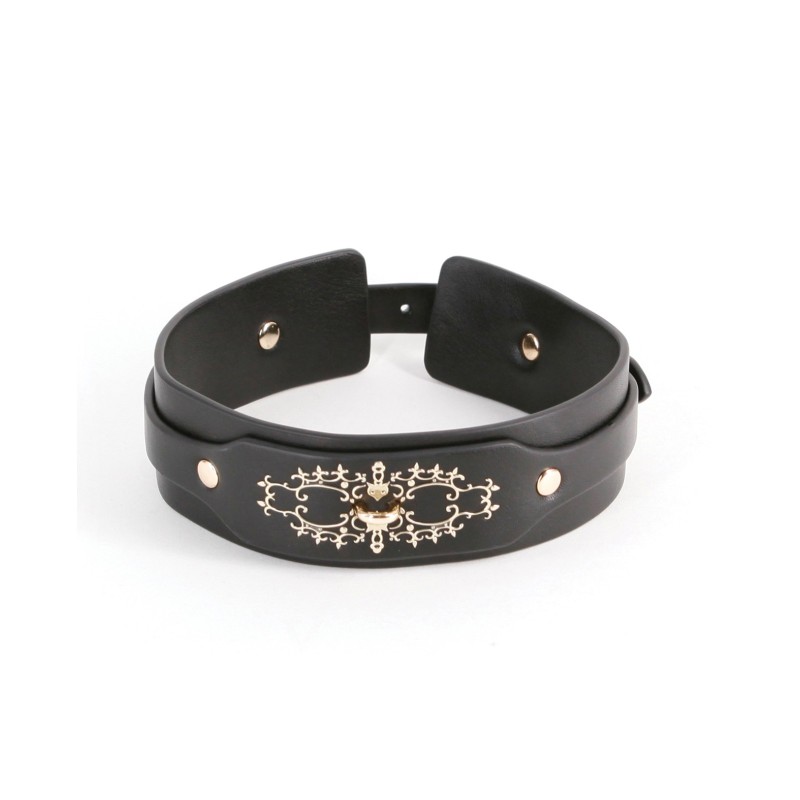 Fetish & Fashion Katrina Collar - Black Fetish & Fashion Katrina Collar - Black
