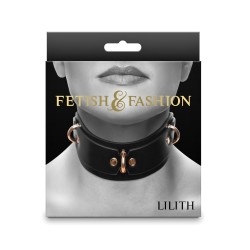 Fetish & Fashion Lilith Collar - Black