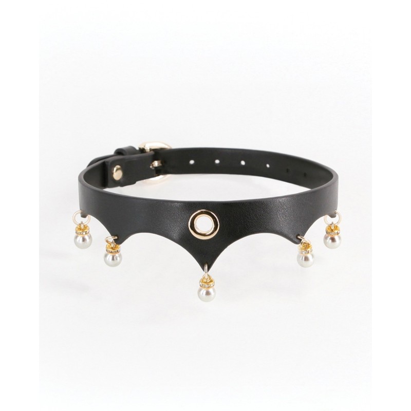 Fetish & Fashion Jezebel Collar - Black Fetish & Fashion Jezebel Collar - Black