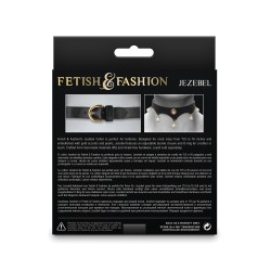 Fetish & Fashion Jezebel Collar - Black