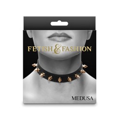 Fetish & Fashion Medusa Collar - Black