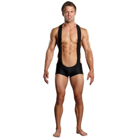 Male Power Sling Short Black L/XL