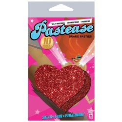 Pastease Red Glitter Heart O/S