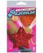 Pastease Red Glitter Star O/S