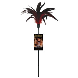 Body Tickler Starburst Feather - Red