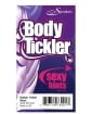 Sex & Mischief Rubber Tickler - Black