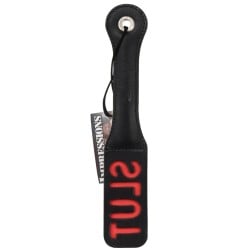 12" Leather Slut Impression Paddle