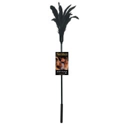 Body Tickler Starburst Feather - Black
