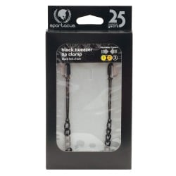 Adjustable Black Tweezer Nipple Clamps w/Chain