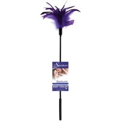 Body Tickler Starburst Feather - Violet
