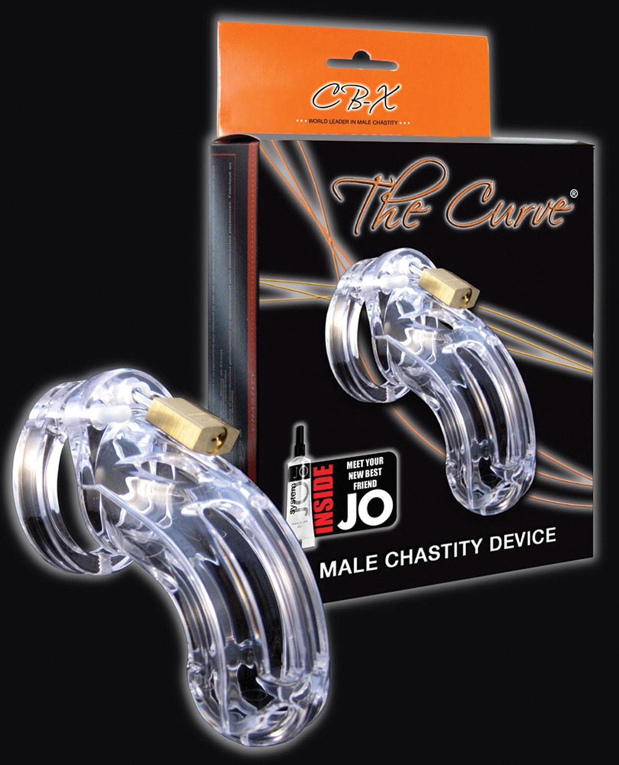 Cb 6000 Poly-carbonate Cock Cage Male Chastity Device